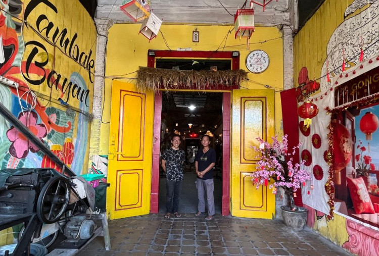 Kampung Pecinan Tambak Bayan Bersolek Sambut Imlek 2026, Susun Lini Masa Autentik