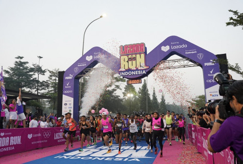 8000 Peserta Meriahkan Kompetisi Lari Se-Asia Tenggara, Lazada Run