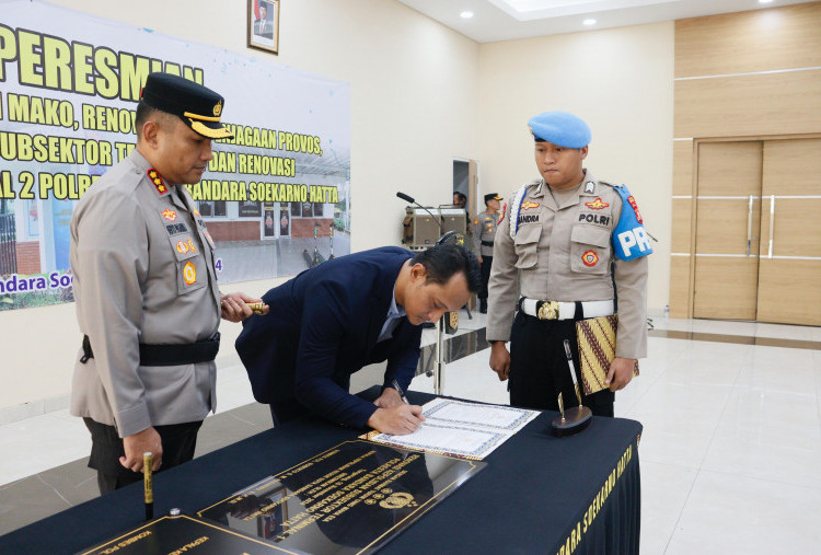 Polresta Bandara Soetta Terima Penyerahan Ruangan untuk Kantor Polsubsektor Terminal 2 dari Angkasa Pura