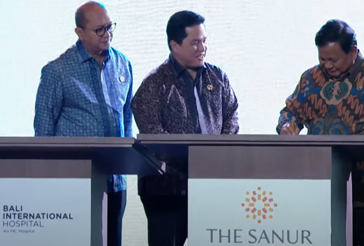 Presiden Prabowo Resmikan KEK Sanur dan BIH, Dorong Indonesia Jadi Pusat Wisata Medis Dunia