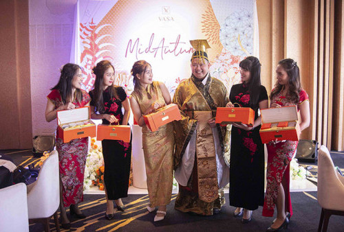 Mooncake Premium Xiang Fu Hai di Vasa Hotel Surabaya Lebih Sehat dan Rendah Gula