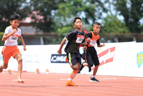 Ilham Razaky dan Adeni Tri Anggraini Menangi Lari 60 Meter SAC Indonesia 2023-Sumatera Qualifiers