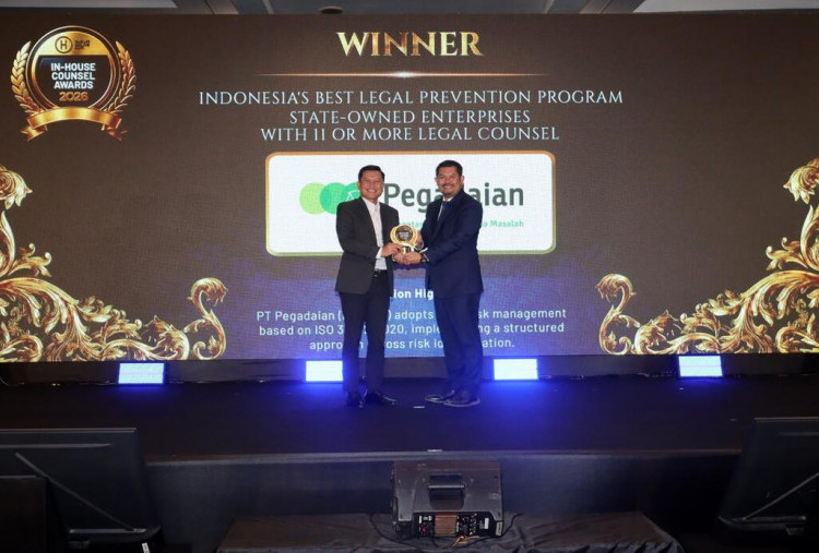 Pegadaian Raih Dua Penghargaan, Perkuat Pencegahan Risiko Hukum