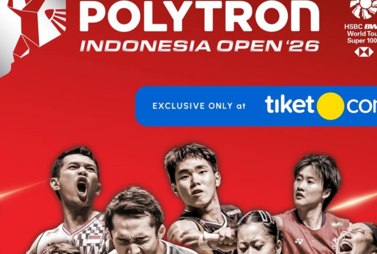 Link dan Cara Beli Tiket Indonesia Open 2026, Dibuka Hari Ini di Tiket.com Pukul 15.00 WIB