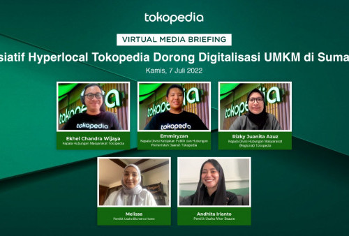 Tokopedia Dorong Percepatan Digitalisasi UMKM di Sumatra