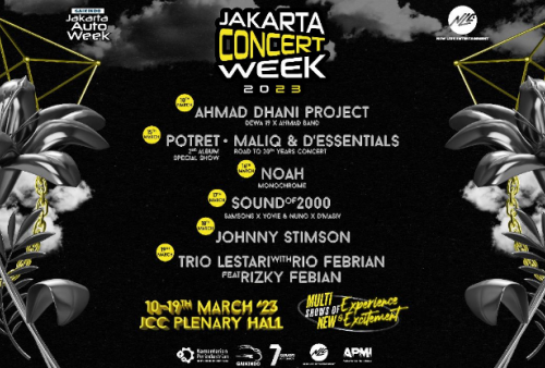 Deretan Lineups yang akan Guncang Jakarta Concert Week 2023, Cek Harga Tiketnya di Sini
