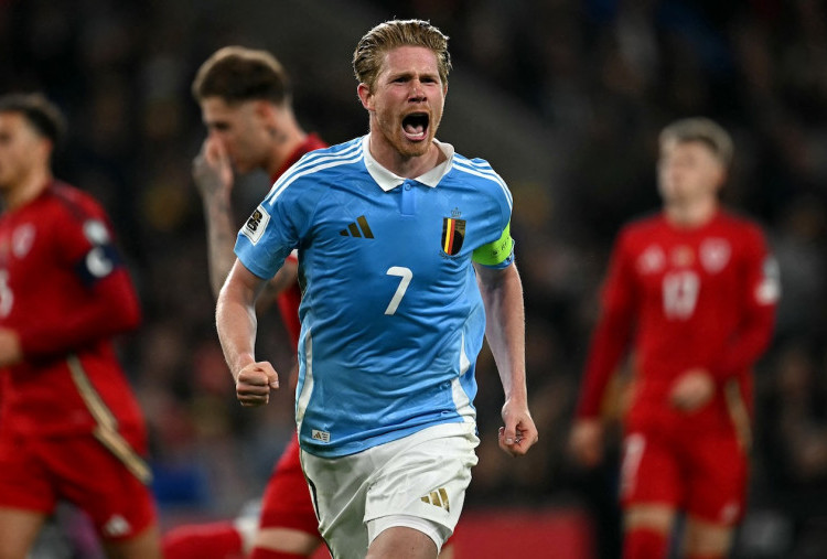 Wales vs Belgia 2-4, Kevin De Bruyne (Akhirnya) Bawa Setan Merah ke Puncak Klasemen!