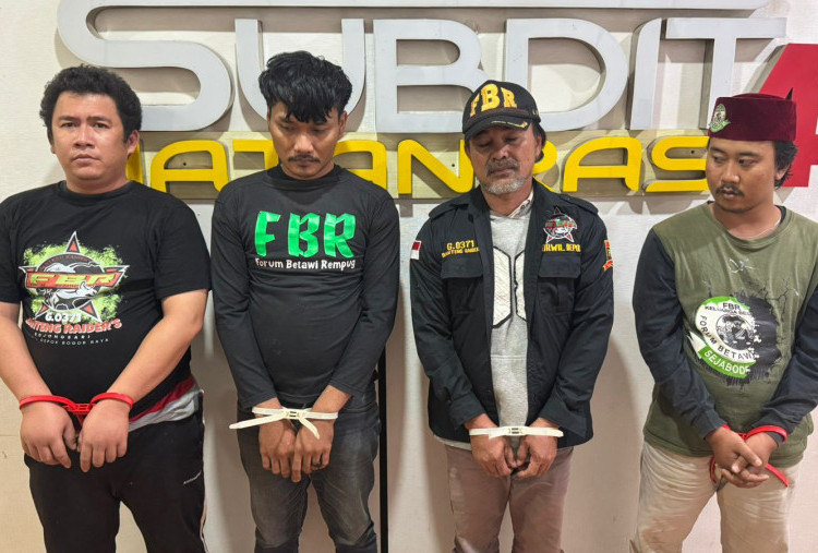 Ketua FBR dan Anggotanya Ditangkap di Bojongsari, Kerap Peras Pedagang Berdalih Duit Keamanan