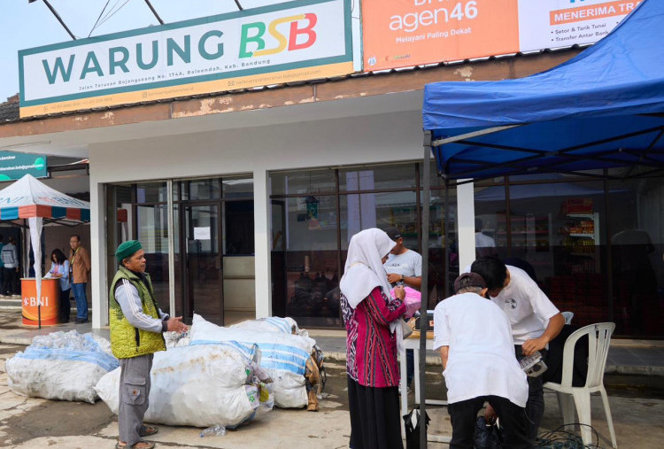 BNI Integrasikan Ekonomi Sirkular dan Inklusi Keuangan Lewat Program Agen46 Bank Sampah