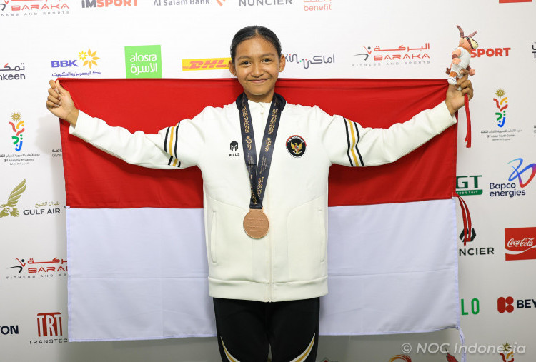 Gendis Aulia Raih Perunggu Asian Youth Games, Bidik Olimpiade Dakar 2026