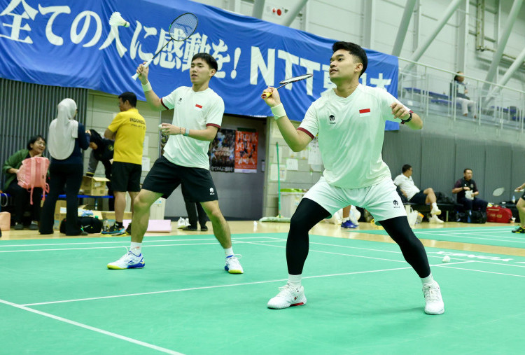 Jelang Asian Games 2026, Ganda Putra Indonesia Sparing dengan Klub Jepang