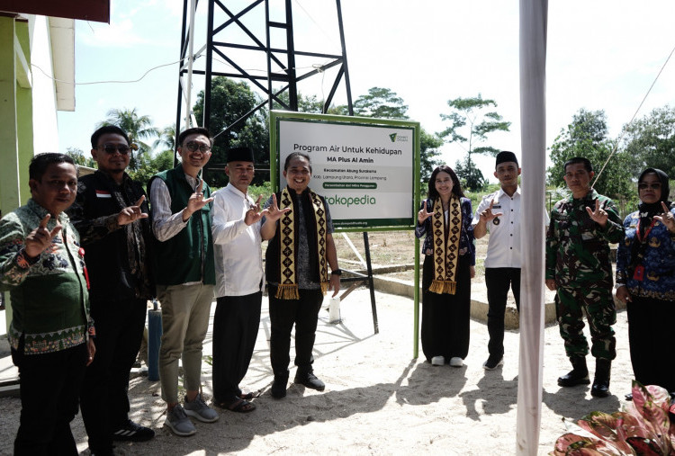 Tokopedia Gandeng Dompet Dhuafa, Atasi Krisis Air Bersih di Lampung