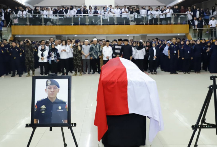 KKP Lepas Deden Maulana yang Gugur Saat Tugas Menjaga Kedaulatan Kelautan Perikanan 