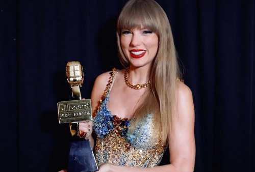 Gila! Taylor Swift Borong 10 Piala di Billboard Music Awards 2023, Samai Rekor Drake 