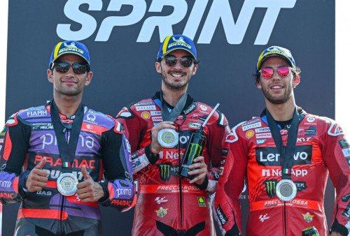 GP Emilia Romagna: Pecco Bagnaia Rajai Kualifikasi dan Sprint Race, Momentum Kudeta Jorge Martin?