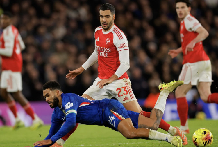 Chelsea vs Arsenal 1-1, Mikel Merino Selamatkan The Gunners dari Kekalahan