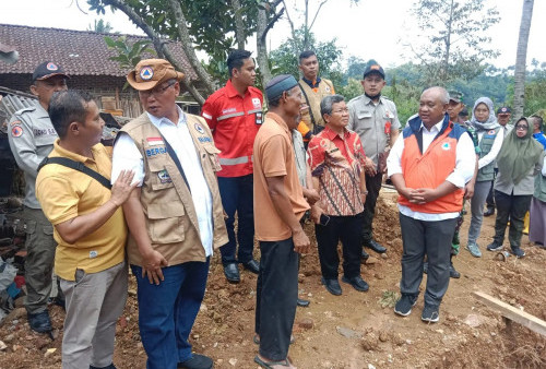BNPB Salurkan Bantuan di Wilayah Terdampak Longsor dan Banjir Kabupaten Sragen