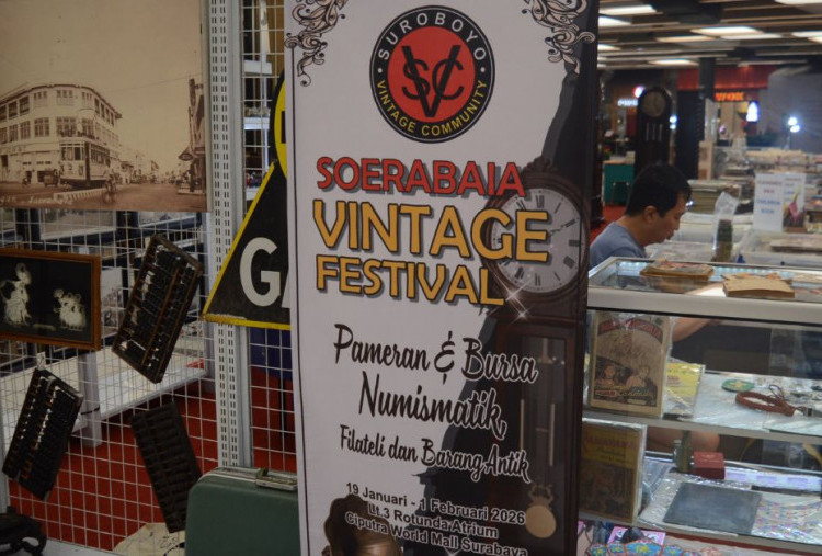 Surabaya Vintage Festival Pamerkan Koin Perak Kuno yang Bisa jadi Investasi Jangka Panjang