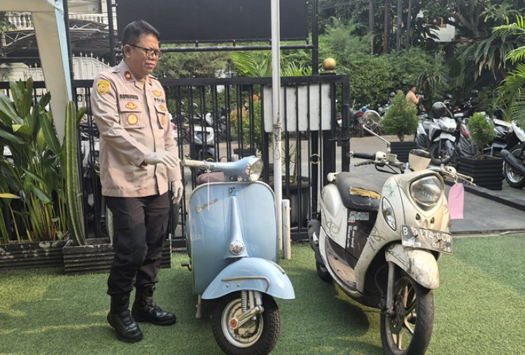 Vespa VBB 1965 Dicuri dari Dalam Kafe, Endingnya Dua Pelaku Dibekuk Polisi