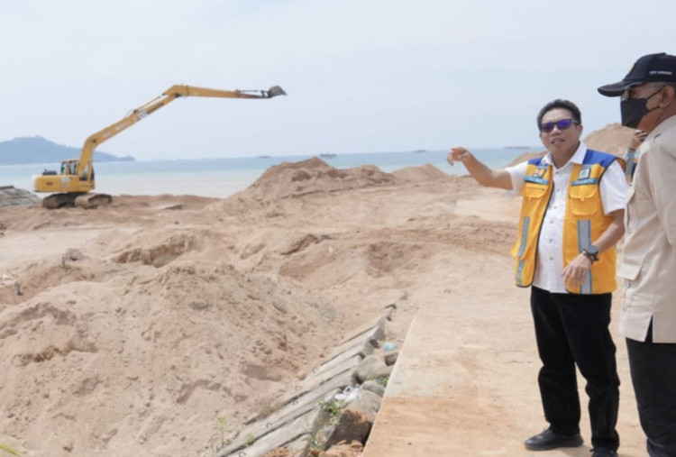 Menteri PU Tinjau Lokasi Penanganan Banjir Aek Garoga, Fokus Mitigasi Jangka Panjang