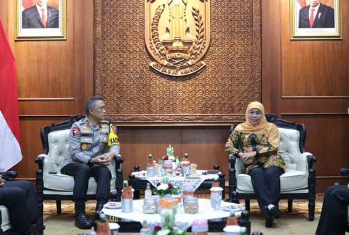 Kapolda Jatim Irjen Pol Imam Sugianto Kunjungi Gubernur Jawa Timur