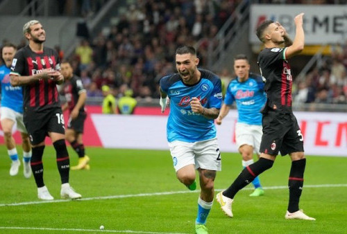 Momentum Napoli Melawan DNA Juara AC Milan di Perempat Final Liga Champions
