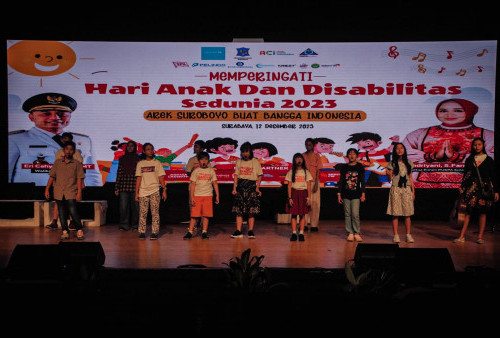 Suasana Gladi Resik H-1 Jelang Event Arek Suroboyo buat Bangga Indonesia