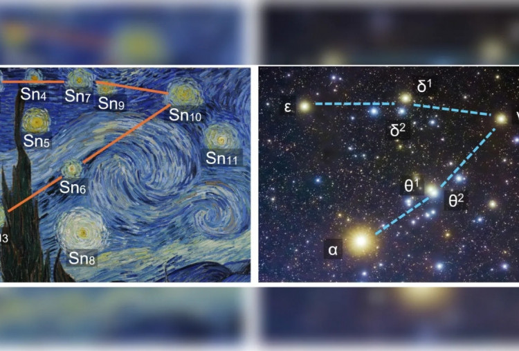 The Starry Night Van Gogh Diduga Gambarkan Langit 22 Juli 1889