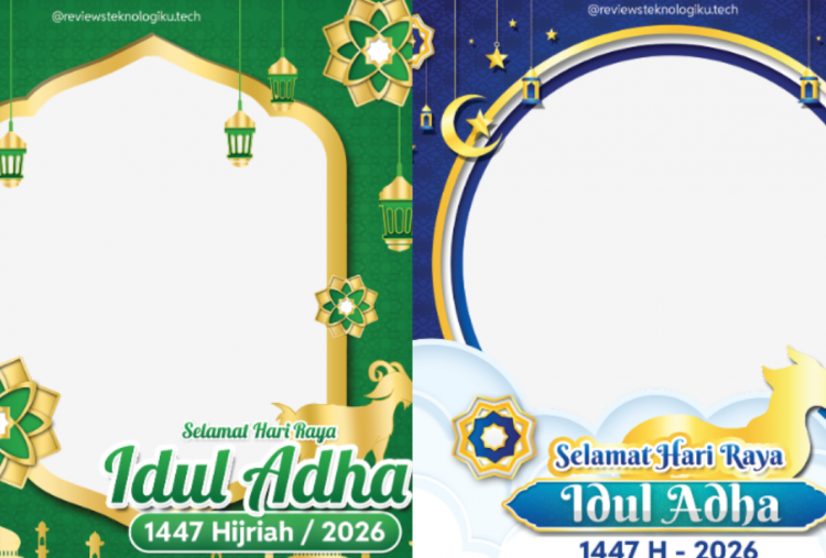 50 Twibbon Idul Adha 2026 Gratis dan Ucapan, Desain Estetik untuk Update Foto Profil