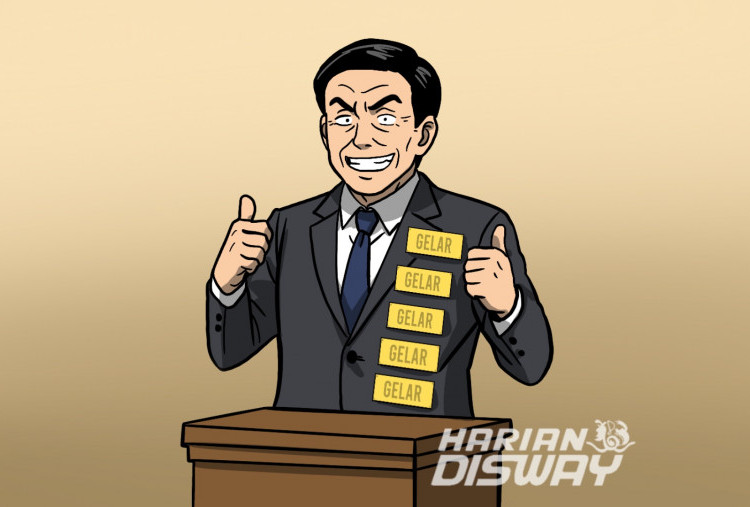 Dasar, Bangsa Gila Gelar!