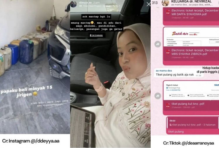 Anak Eks Plt Sekda Gayo Lues Nevi Rizal Viral di Medsos, Flexing Timbun Minyak hingga Liburan ke Luar Negeri