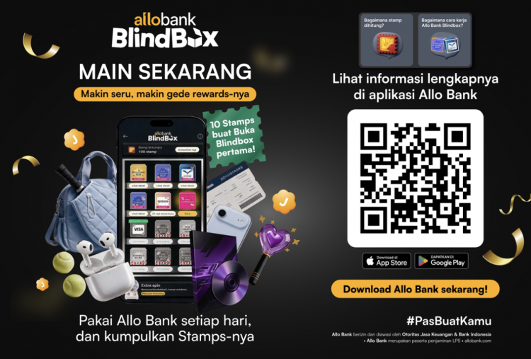 Dari Tren ke Pengalaman Digital Banking, Allo Bank Blindbox Season 2 Hadir dengan Reward hingga Trip ke Korea 