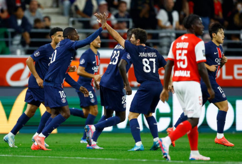 Reims vs PSG 1-1: Tren Kemenangan Les Parisien Terhenti