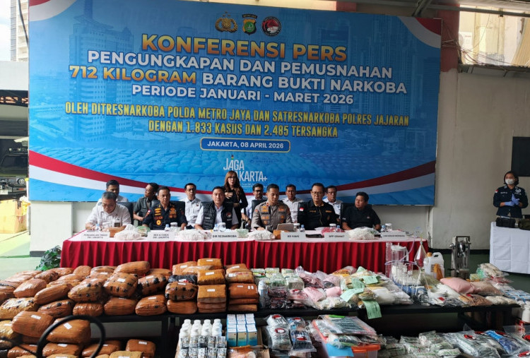 PMJ Ungkap 1.833 Kasus Narkoba, Sabu dan Vape Etomidet Jadi Ancaman Serius di Jakarta