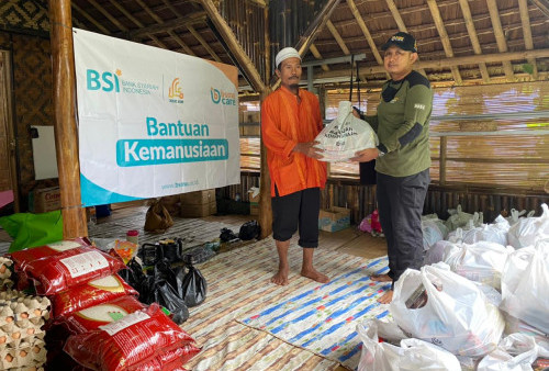 BSI dan Laznas BSM Umat Salurkan Bantuan Ke Lokasi Longsor di Bogor 
