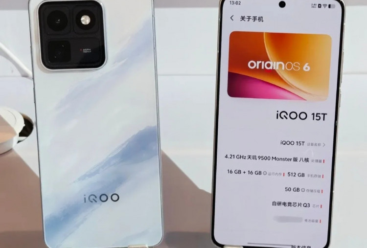 iQOO 15T Bocor Jelang Rilis, Usung Baterai 8.000mAh dan Kamera 200MP