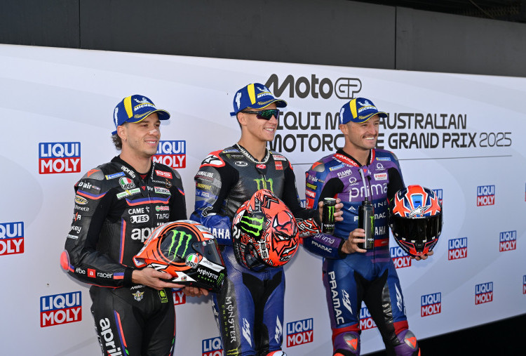MotoGP Australia 2025: Quartararo Rebut Pole Position dari Bezzecchi di Detik Terakhir