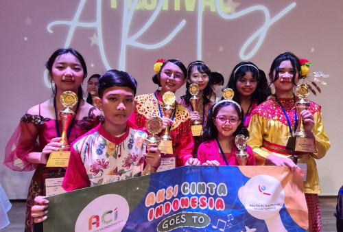 Penyanyi Cilik ACI borong Gold Award dalam Asia Pasific Festival Arts di Bangkok