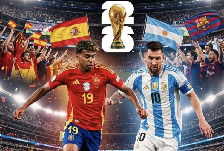 Final Piala Dunia 2026 Bukan Sekadar Perebutan Trofi, Duel Messi vs Lamine Yamal Jadi Pertarungan 2 Generasi