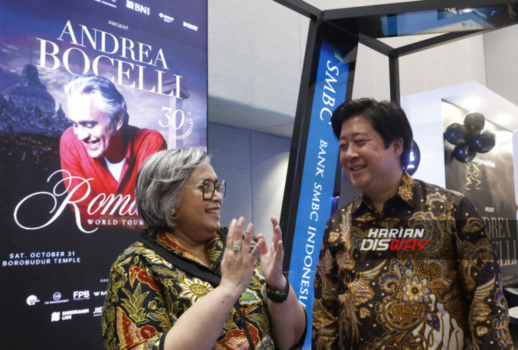 Andrea Bocelli Bawa Romanza ke Borobudur dan Jakarta