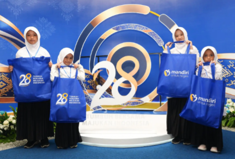 28 Tahun Bank Mandiri, Hadir dan Berbagi Manfaat untuk Masyarakat