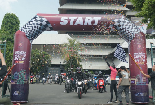 Riding dari Jakarta, IIMS Motobike Show 2022 Sapa Komunitas Otomotif Jawa Tengah