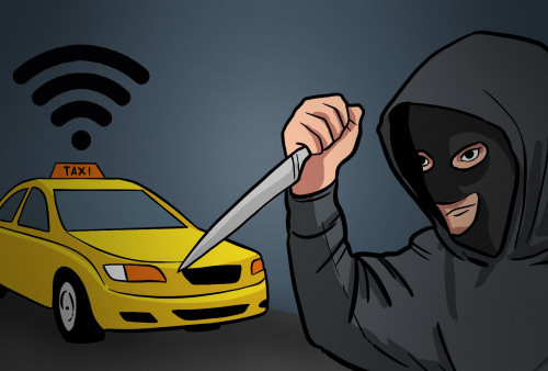 Risiko Sopir Taksi Online, Dirampok dan Dibunuh