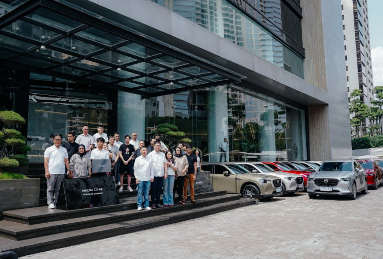 40 Unit Mazda CX-60 Sport Pertama Resmi ke Tangan Konsumen, 'Mirip Mobil Sport Eropa'