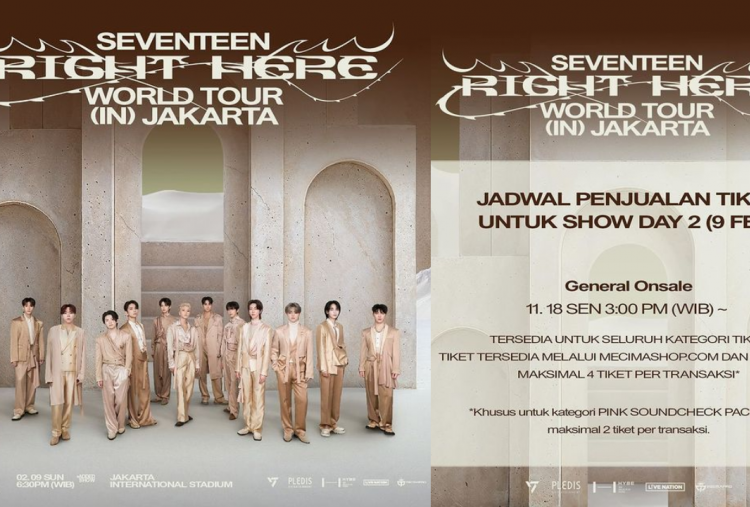 Konser SEVENTEEN di Jakarta Tambah Hari 9 Februari 2025 usai Tiket Ludes Terjual dan Antusias Fans Membludak