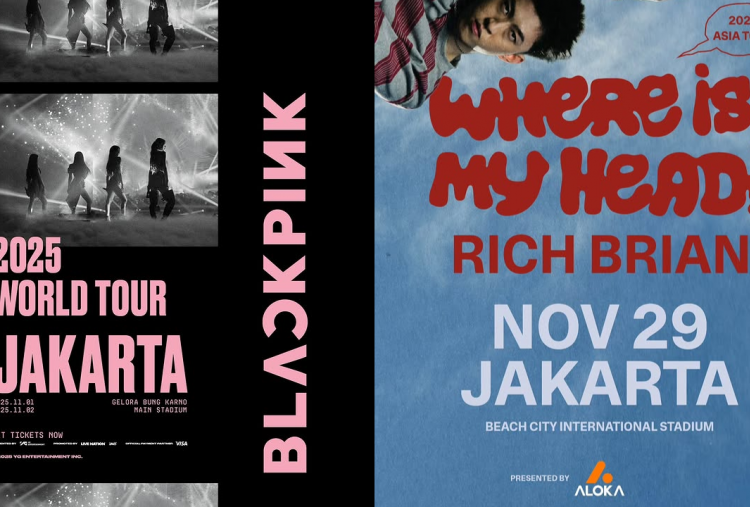 Jadwal Konser November 2025, Temu Kangen BLACKPINK, Rich Brian, hingga Maher Zain