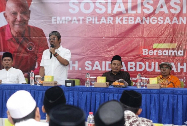 Said Abdullah Gelar Sosialisasi Empat Pilar Kebangsaan bersama Guru Ngaji