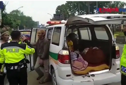 Ambulans Terobos One Way Bukan Mengangkut Orang Sakit, Sempat Akan Dikawal Polisi
