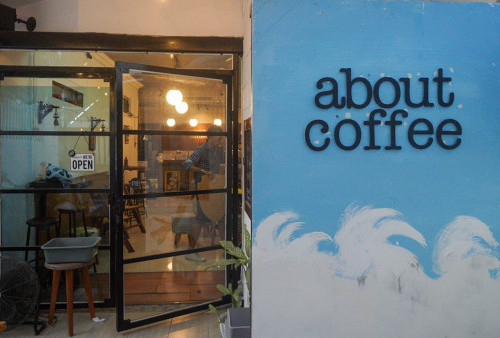 Berkonsep Co-Working Vintage Minimalis, About Coffee Bikin Siapa pun Betah ’Ngantor’ 