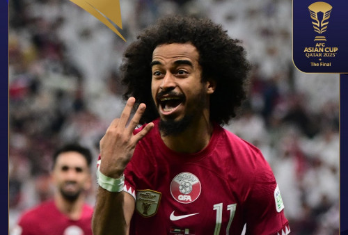 Final Piala Asia 2023: Yordania vs Qatar 1-3, Akram Afif Hattrick Lewat Tiga Penalti